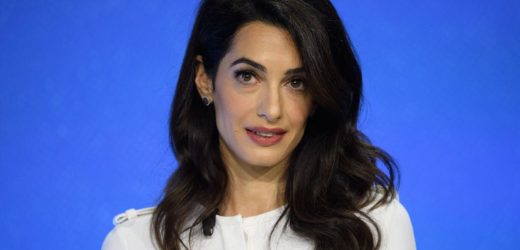 Amal Clooney y el vestido de fiesta perfecto