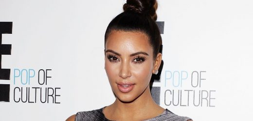 El truco para recogidos del peluquero de Kim Kardashian