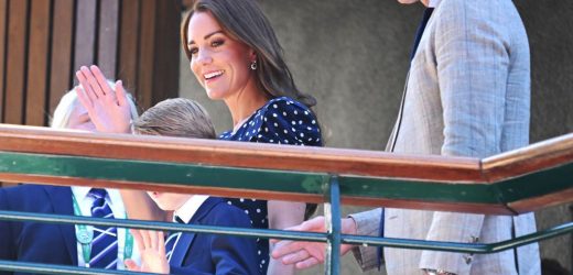 Kate Middleton estrena vestido de lunares rebajado en Wimbledon