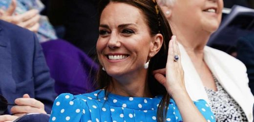 Kate Middleton y el guiño a Lady Di con vestido de lunares