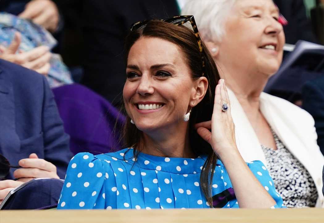 Kate Middleton y el guiño a Lady Di con vestido de lunares