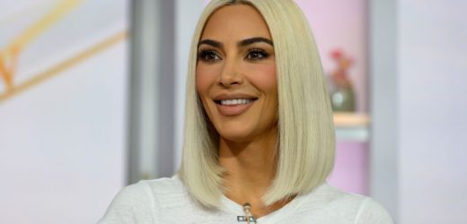 Kim Kardashian, irreconocible, con un corte mullet