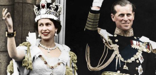 Los broches de Isabel II en la coronación, expuestos en Windsor