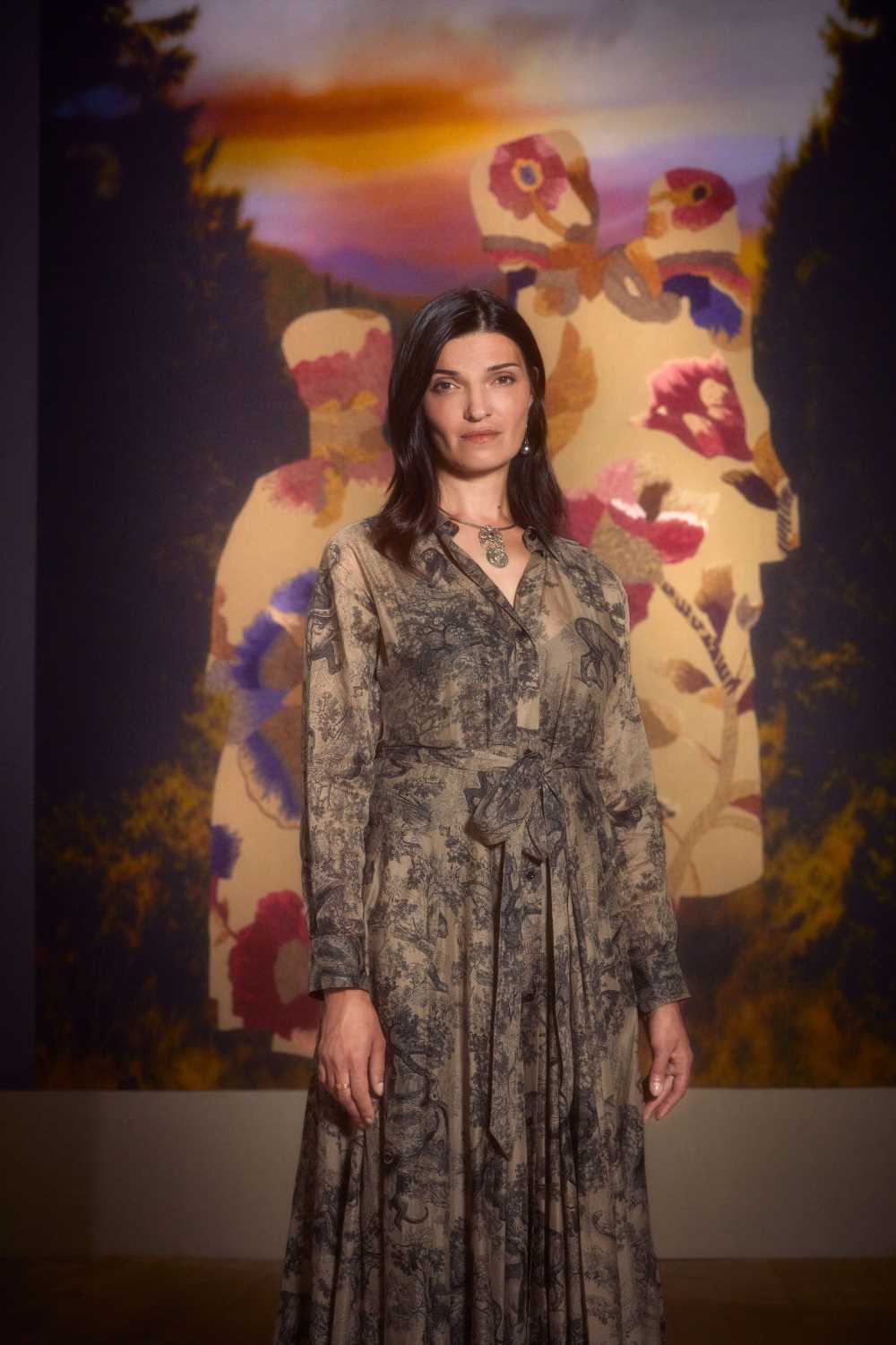Olesia Trofimenko, la artista ucraniana tras el desfile de Dior