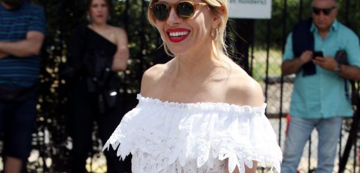 Sienna Miller y el vestido 'adlib' que llevó en Wimbledon