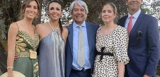 Ana Boyer y Fernando Verdasco, felices y sonrientes, de boda