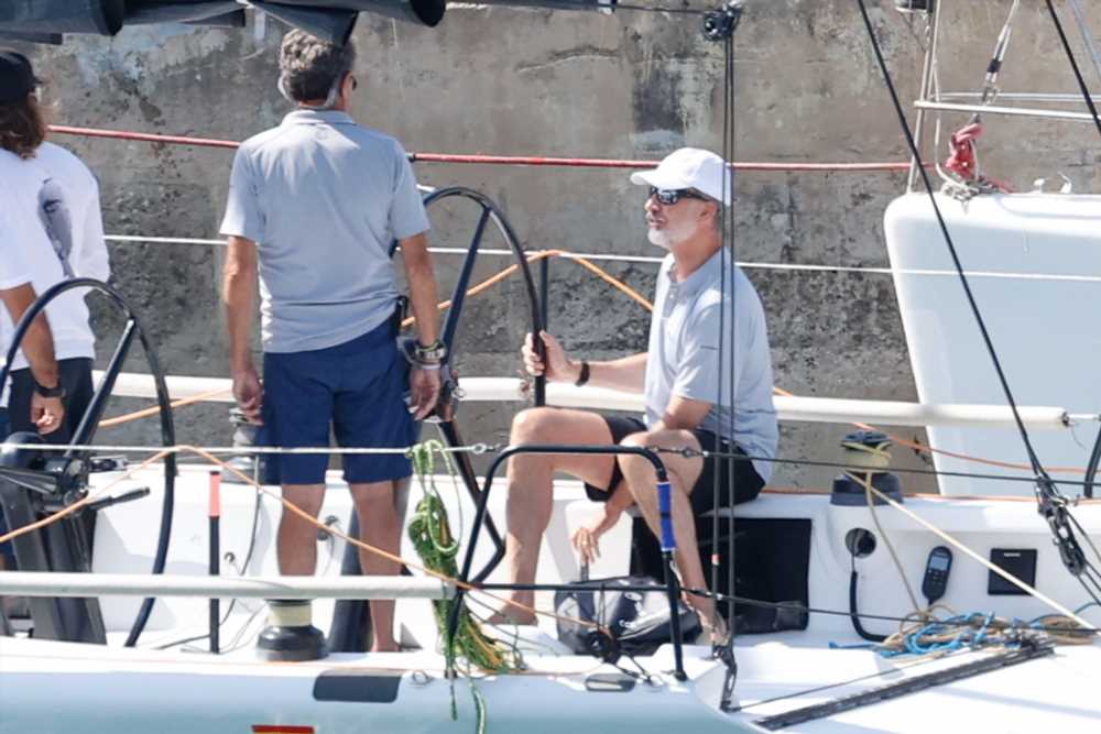 Felipe VI inaugura la temporada de regatas en Palma de Mallorca