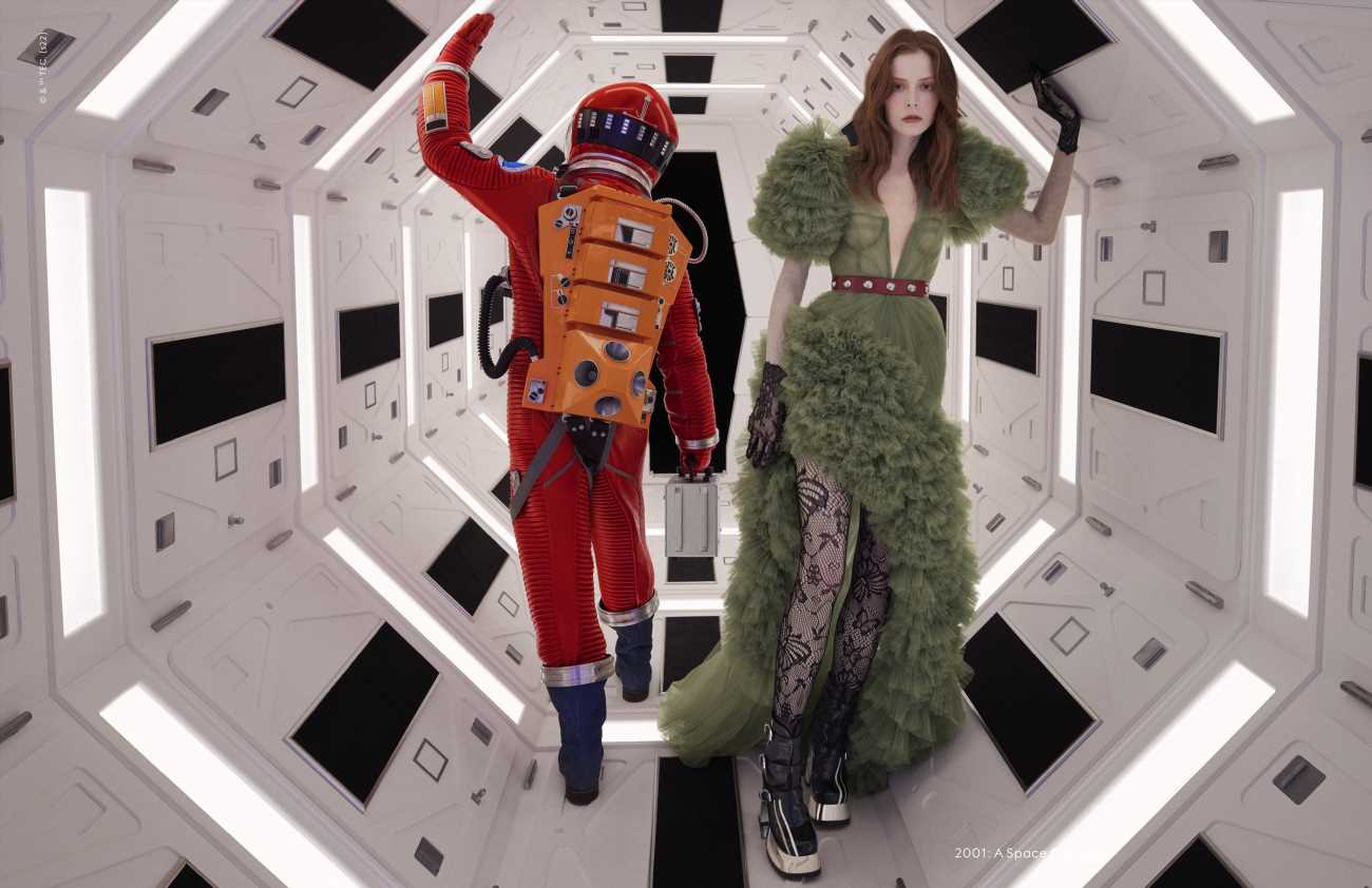 Gucci homenajea al director de cine Stanley Kubrick