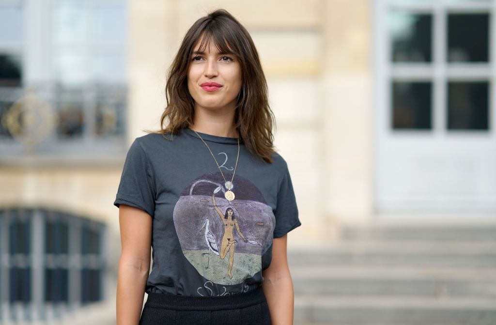 Jeanne Damas apuesta por un vestido 'made in Spain'