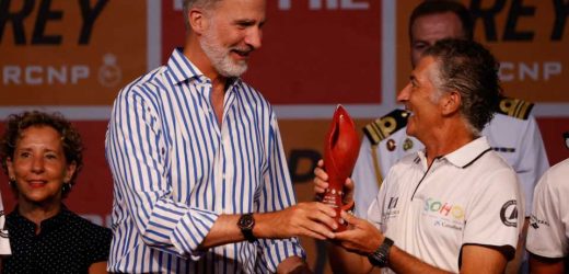 El Rey Felipe VI entrega los premios de la Copa del Rey de vela