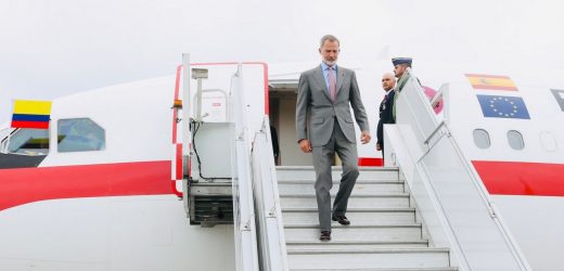 El Rey deja las vacaciones en Mallorca para una visita de Estado en Colombia