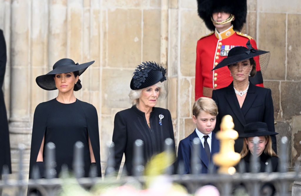 Kate Middleton, con el choker de perlas de Isabel II