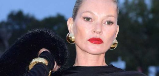 Kate Moss y Beatrice Borromeo, con labial rojo