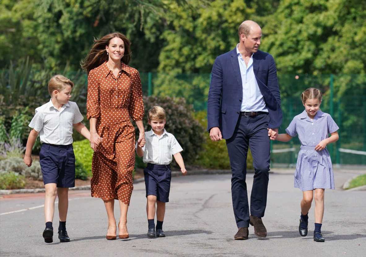 El comentado look de Kate Middleton en la vuelta al cole de sus hijos