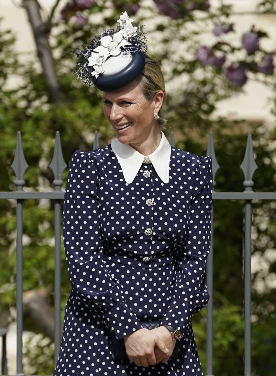 El abrigo-vestido más clásico de Zara Tindall