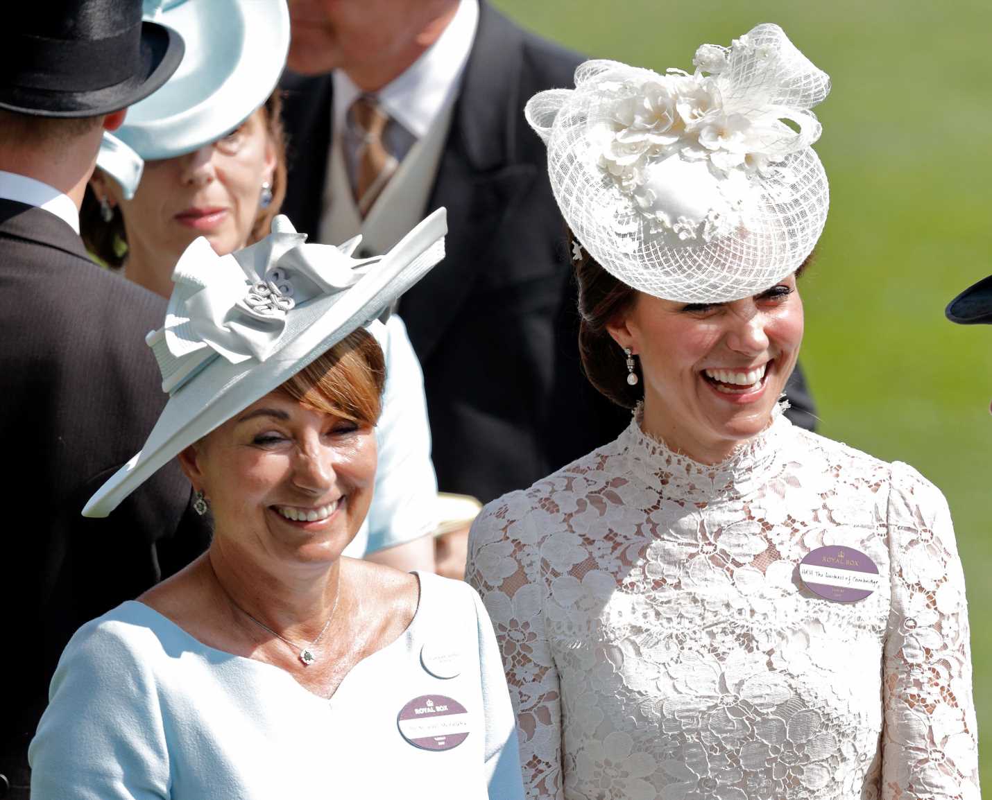 Kate Middleton y su madre comparten color preferido