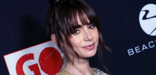 Lily Collins y el moño que les va a encantar a las bajitas