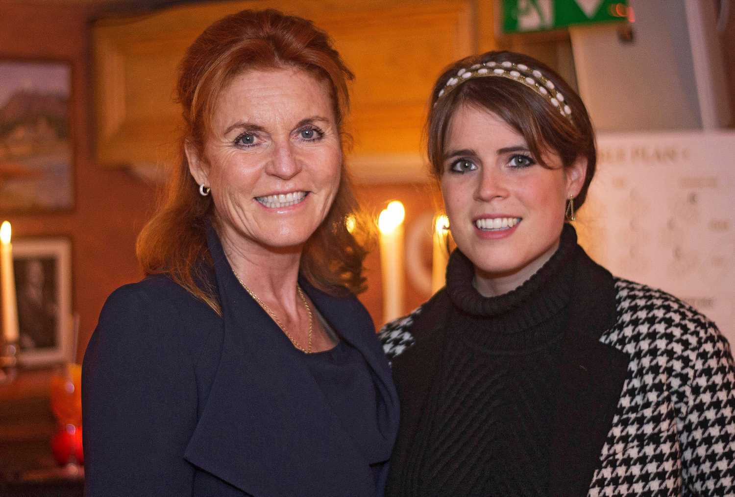 Sarah Ferguson recicla un vestido de la princesa Eugenia