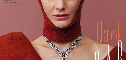 Marina Pérez, portada de Harper's Bazaar diciembre