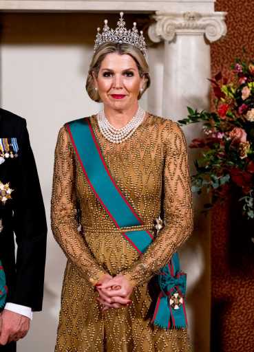 Máxima de Holanda y la tiara que llevó su suegra en su boda