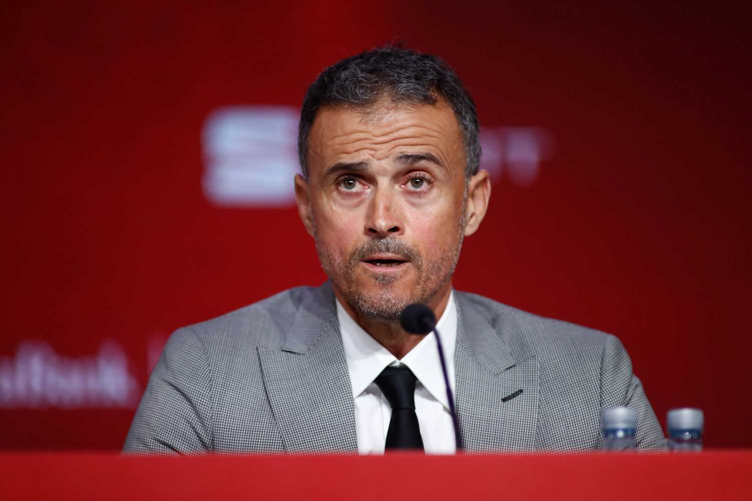 Luis Enrique recuerda a su hija Xana