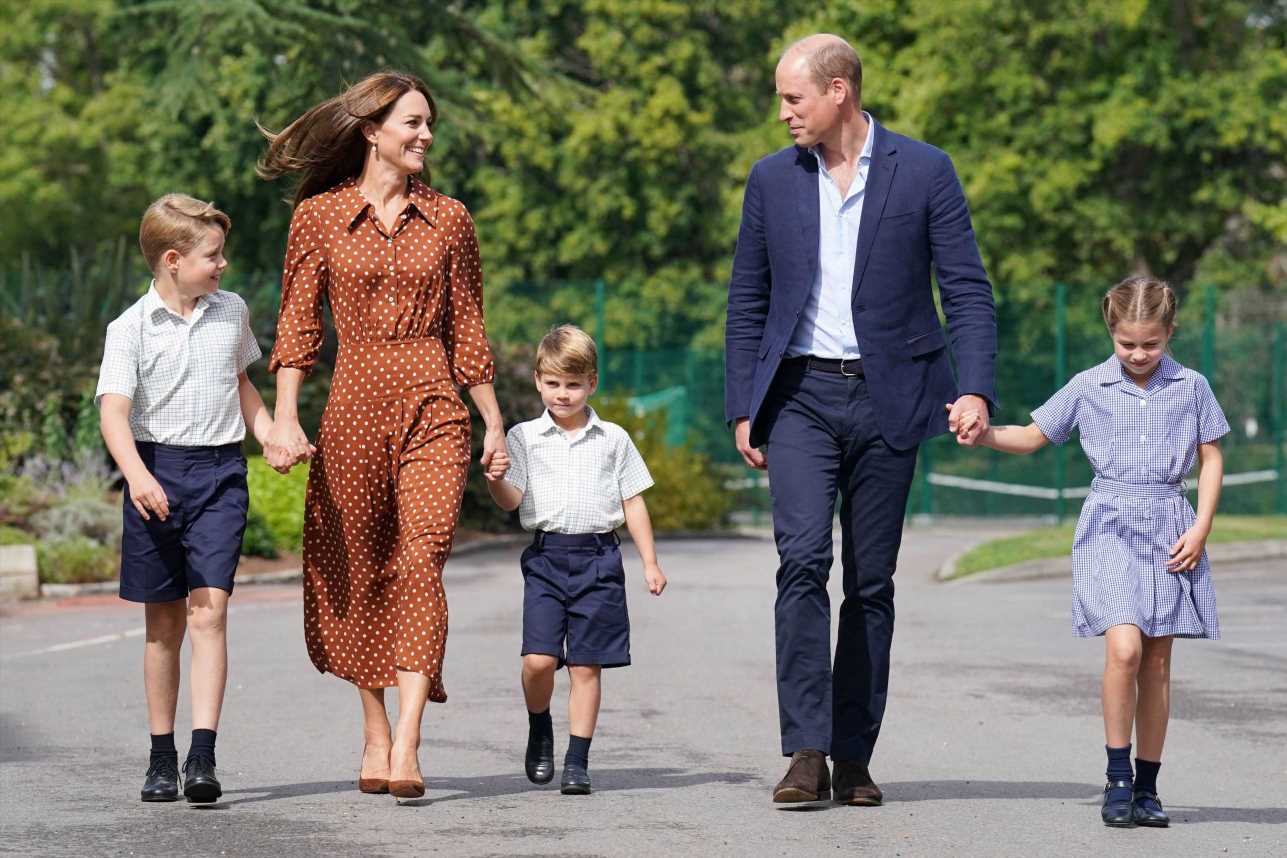 Kate y William posan con sus hijos para el Christmas de 2022