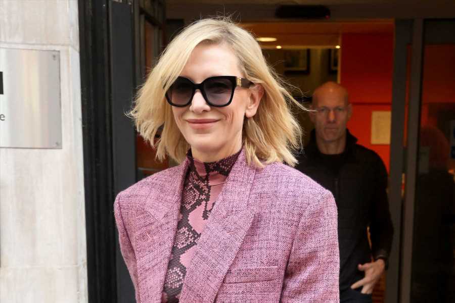 Cate Blanchett o cómo llevar los pantalones de cuero con estilo