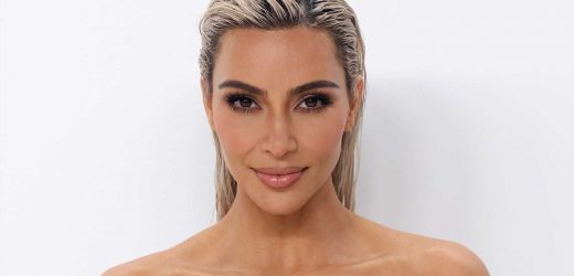 Kim Kardashian muestra su rostro sin maquillaje