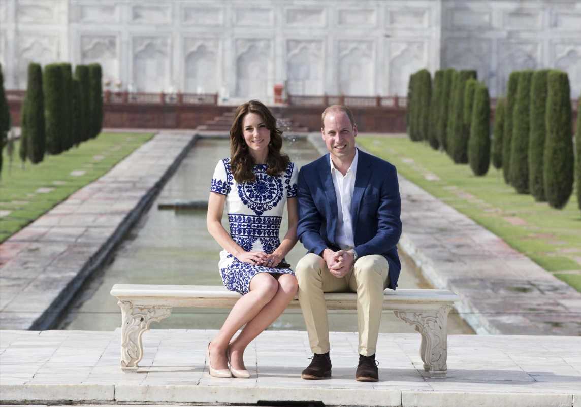 La foto de Diana en el Taj Mahal que Kate copió y Meghan no