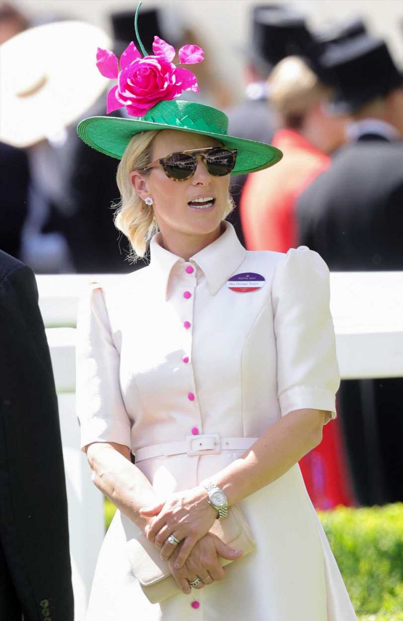 Zara Tindall, con vestido de volantes en Australia