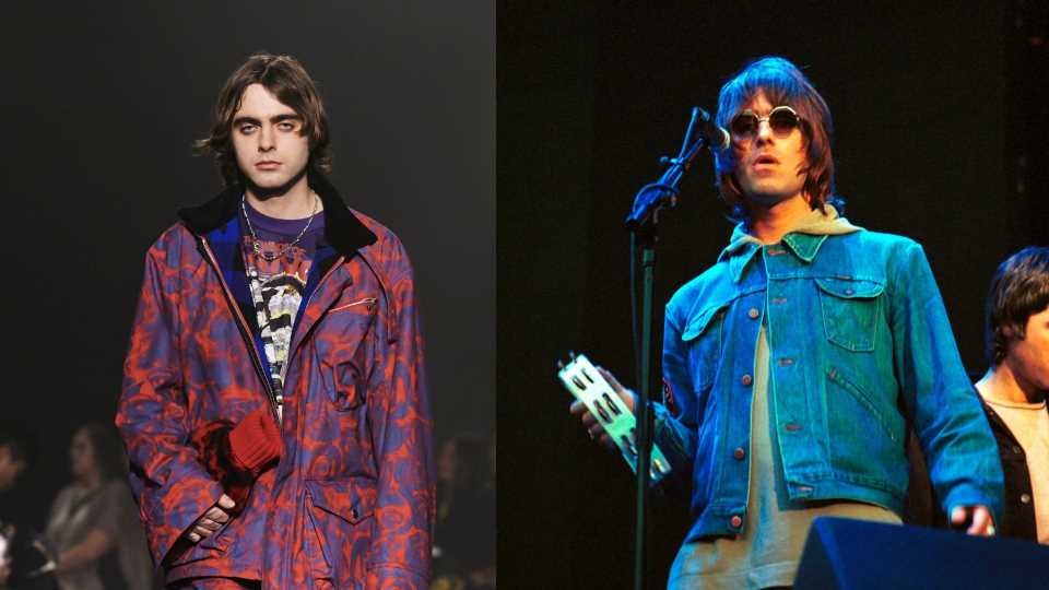 El asombroso parecido de Liam Gallagher y su hijo, Lennon