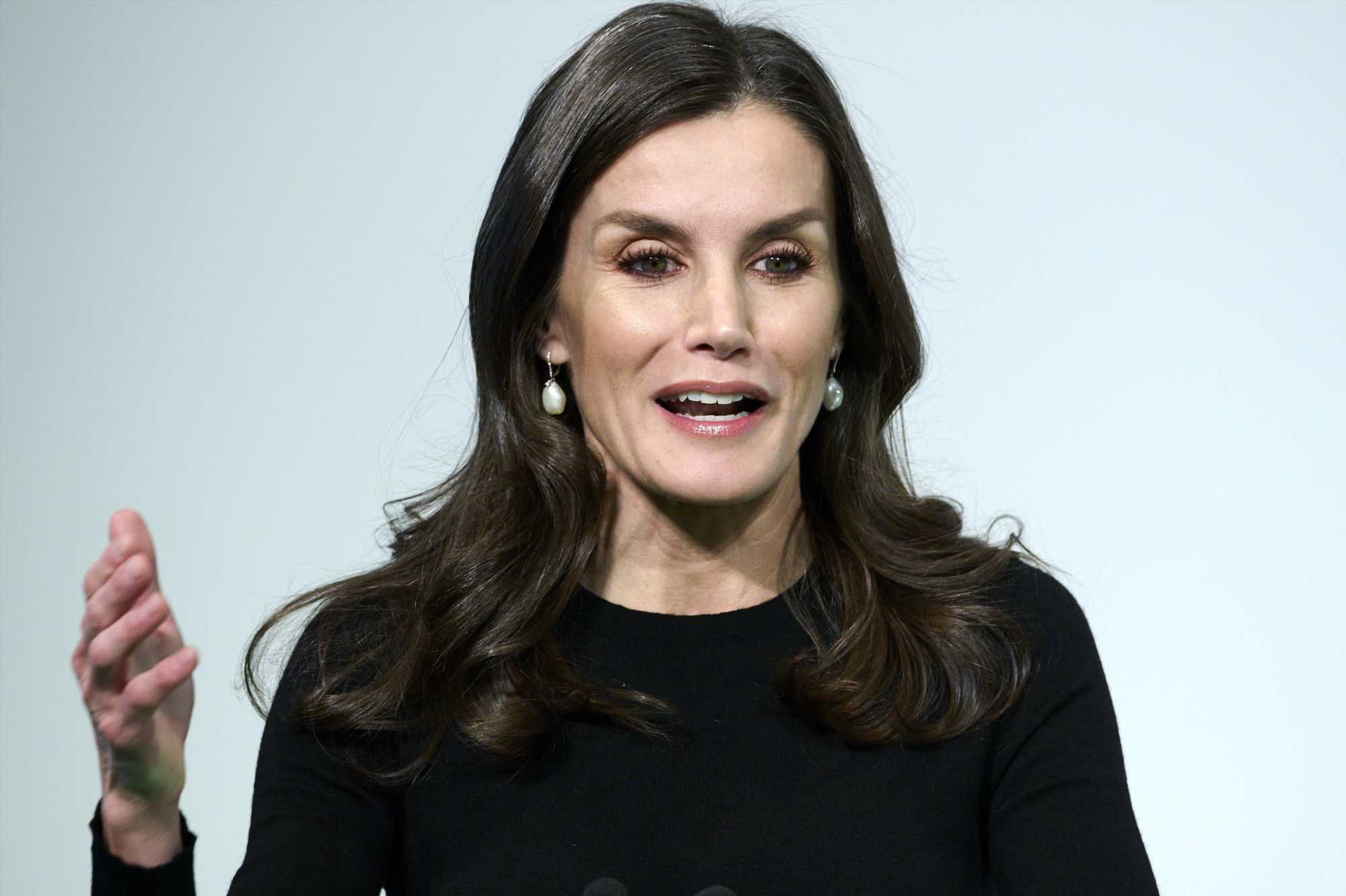 La reina Letizia muestra su compromiso contra el cáncer