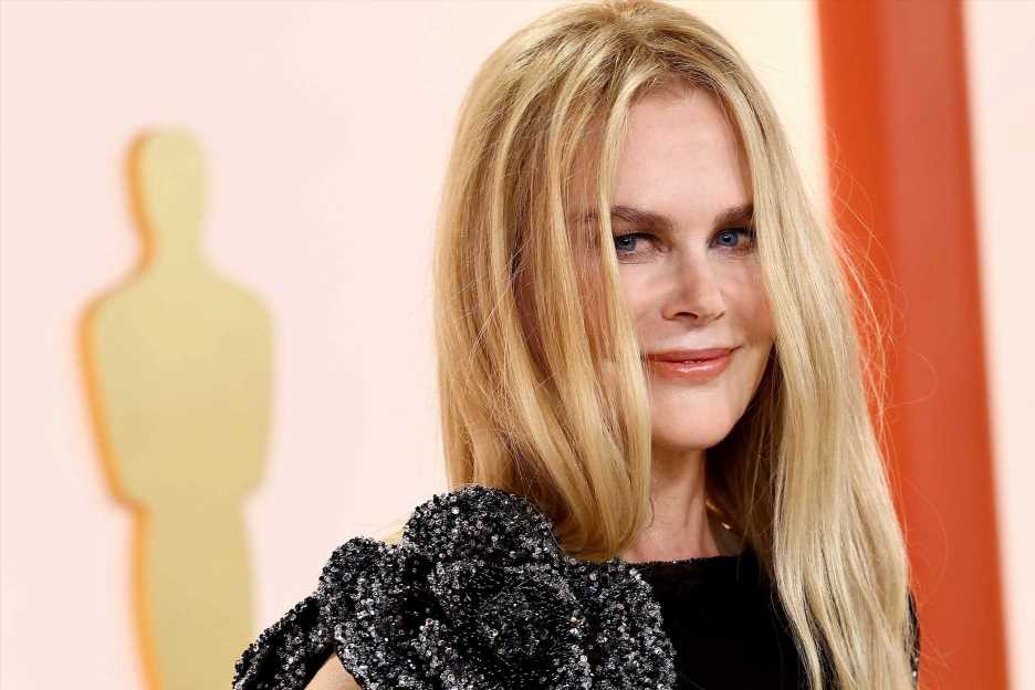 Así consiguió Nicole Kidman presumir de piernas en los Oscar