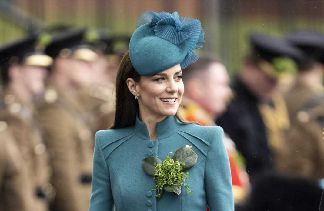 Kate Middleton estrena abrigo y tocado por el Día de San Patricio