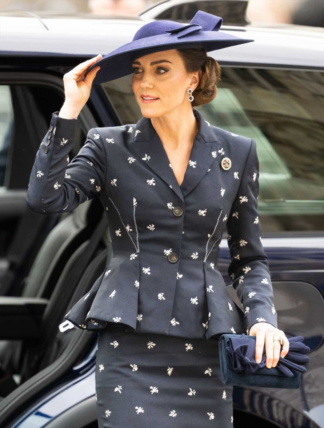 Kate Middleton luce un broche que Lady Di llevó de colgante