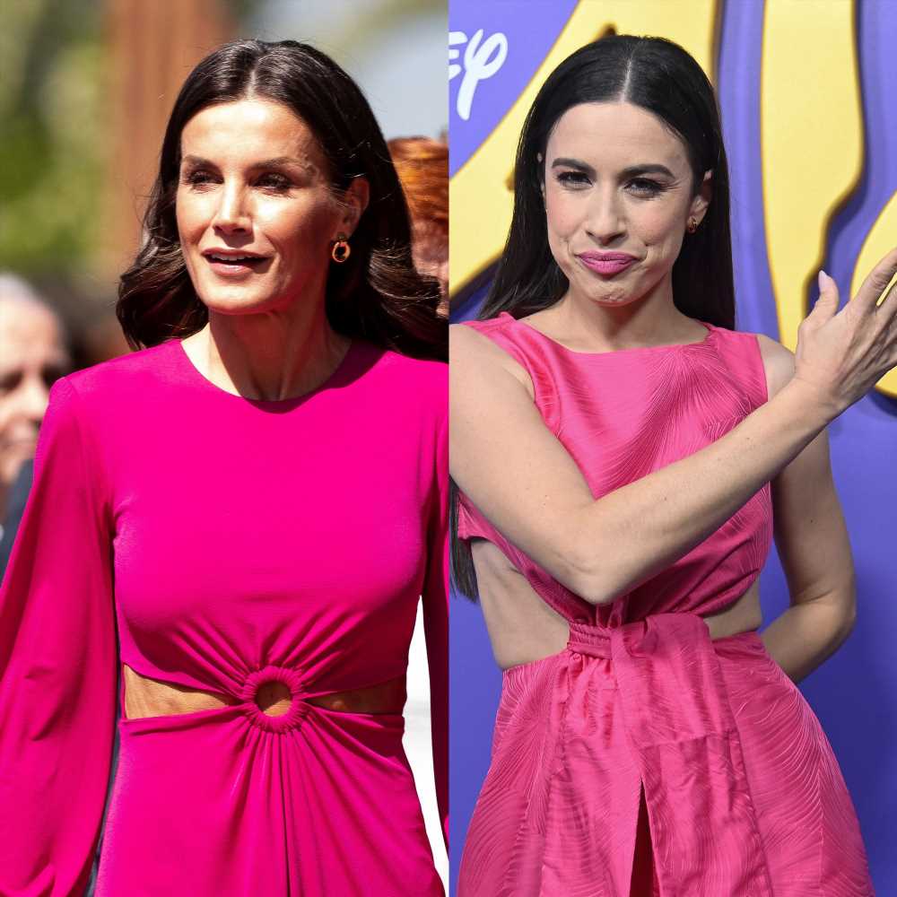 Blanca Paloma se inspira en la reina Letizia y le ‘copia’ un look en rosa