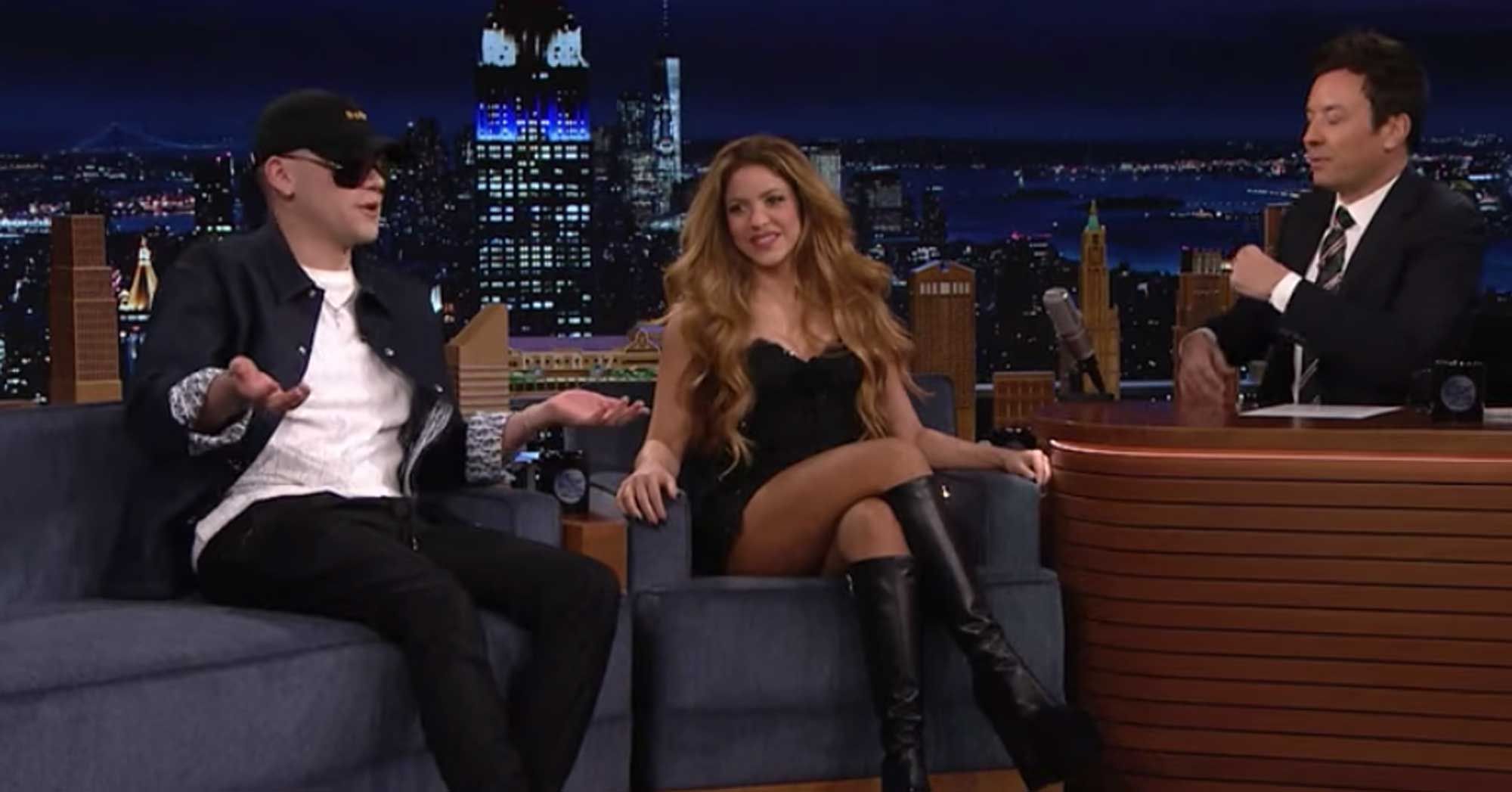 Shakira y Bizarrap arrasan en el show de Jimmy Fallon y cuentan su historia