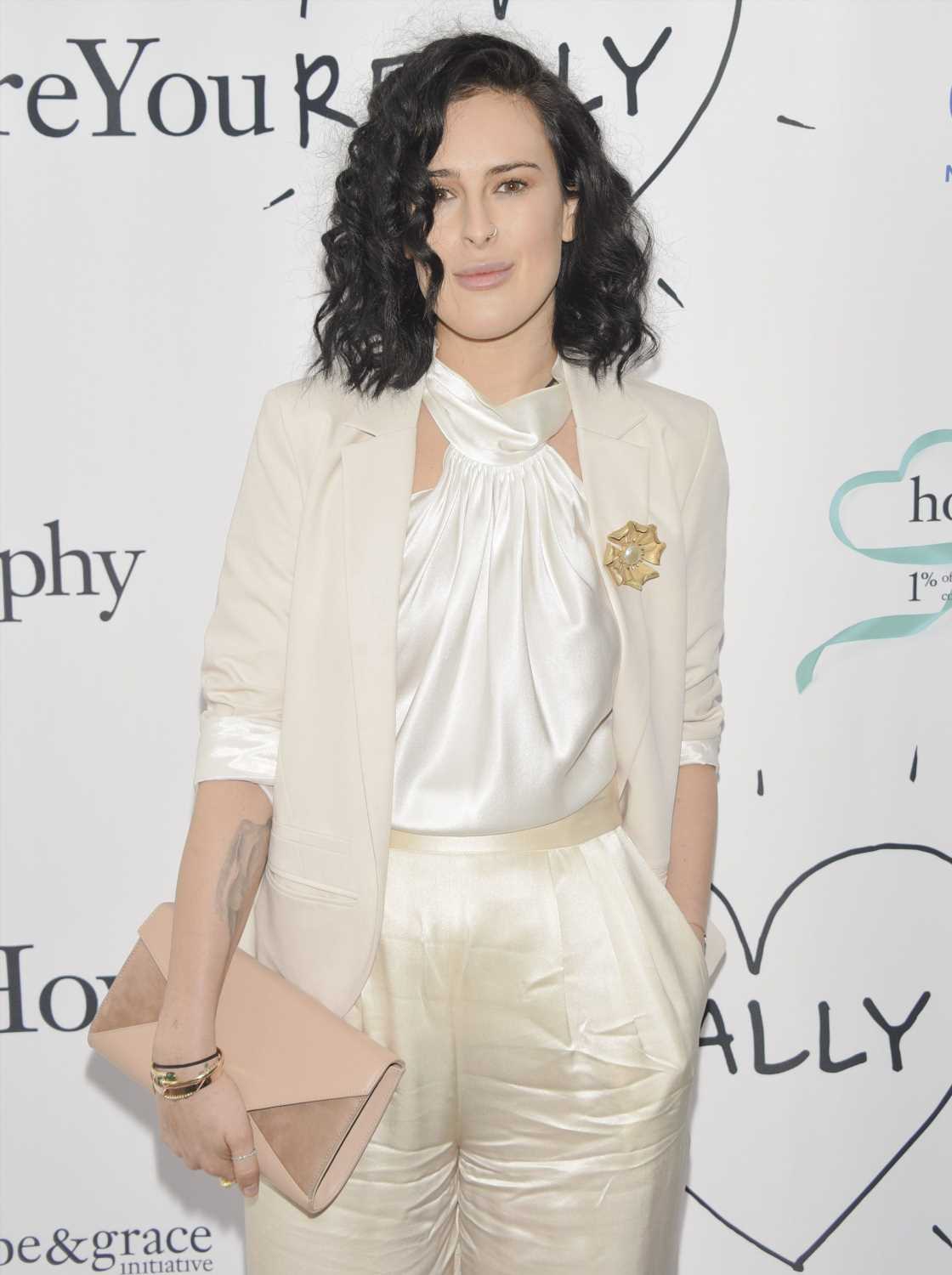 Rumer Willis posa desnuda y embarazada a lo Demi Moore