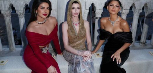 Zendaya, Anne Hathaway y Priyanka Chopra deslumbran en Venecia