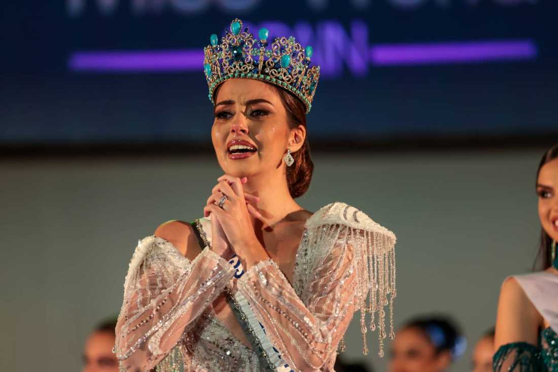 Miss Tenerife, Corina Mrazek, flamante ganadora de Miss World Spain 2023