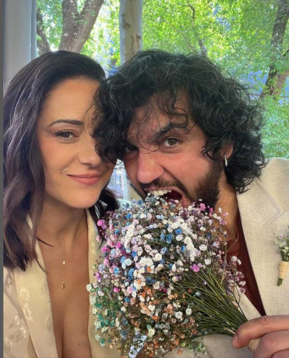 Triunfa el amor: Fran Perea, de ‘Los Serrano’, y Luz Valdenebro, de ‘Amar es para siempre’, se casan