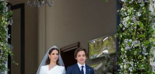 El vestido de novia de la princesa Rajwa: un espectacular diseño de Elie Saab