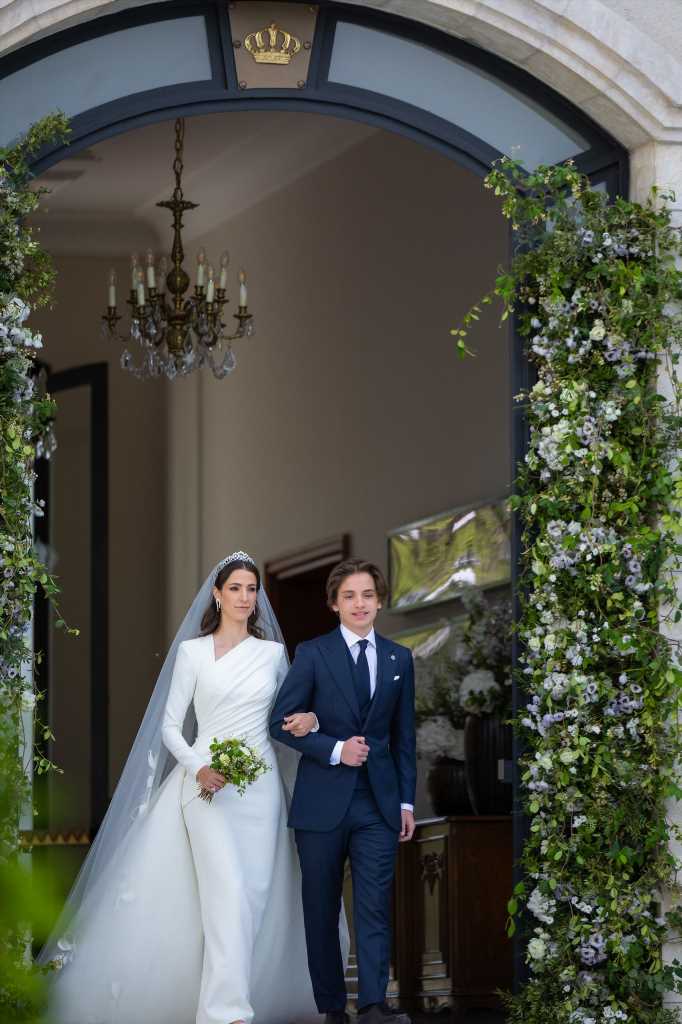 El Vestido De Novia De La Princesa Rajwa Un Espectacular Diseño De Elie Saab 8629