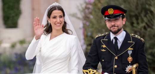 Hussein y Rajwa de Jordania contraen matrimonio en una ceremonia muy emotiva