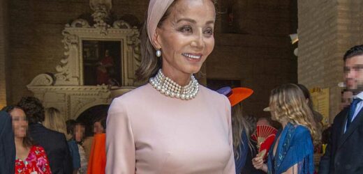 Isabel Preysler deslumbra en Sevilla en la boda cumbre de la aristocracia